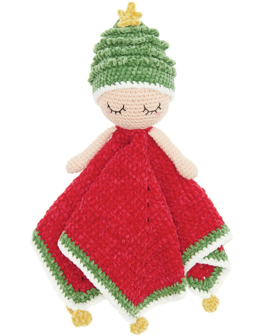 Christmas Elf Baby Blankie Ricorumi Crochet Kit