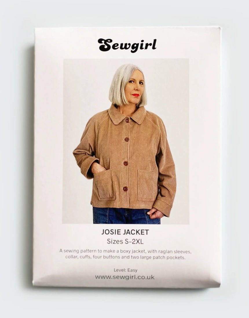 Josie Jacket Sewing Pattern, Sewgirl