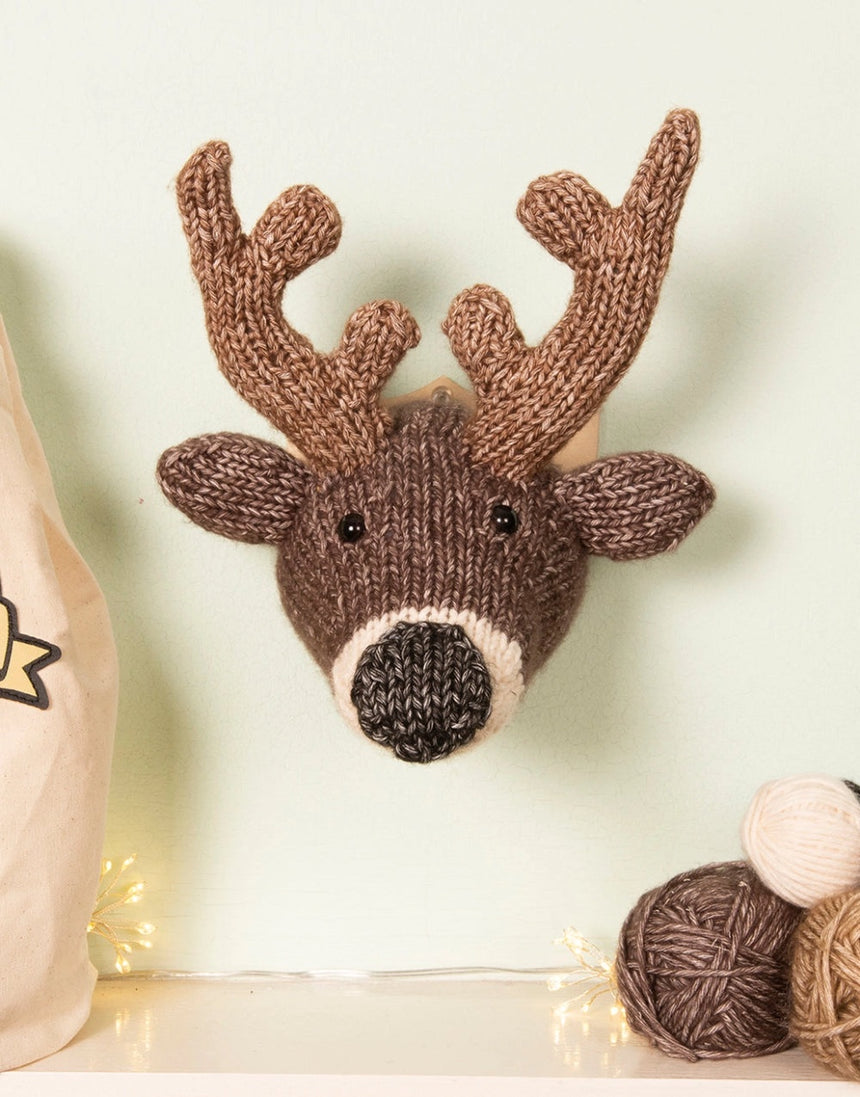 Deer Head Knitting Kit, Sincerely Louise
