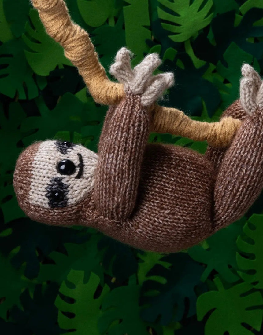 Sloth Knitting Kit, Sincerely Louise
