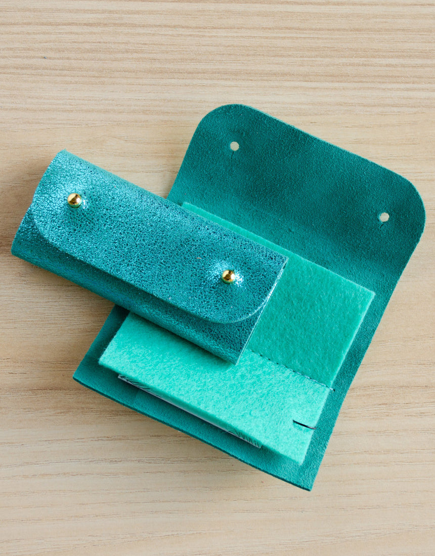 Mini Leather Sewing Needle Case, Studio Lowen