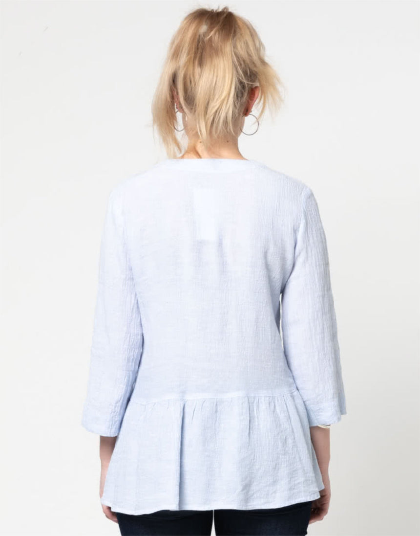Jules Woven Tunic Sewing Pattern, Style Arc