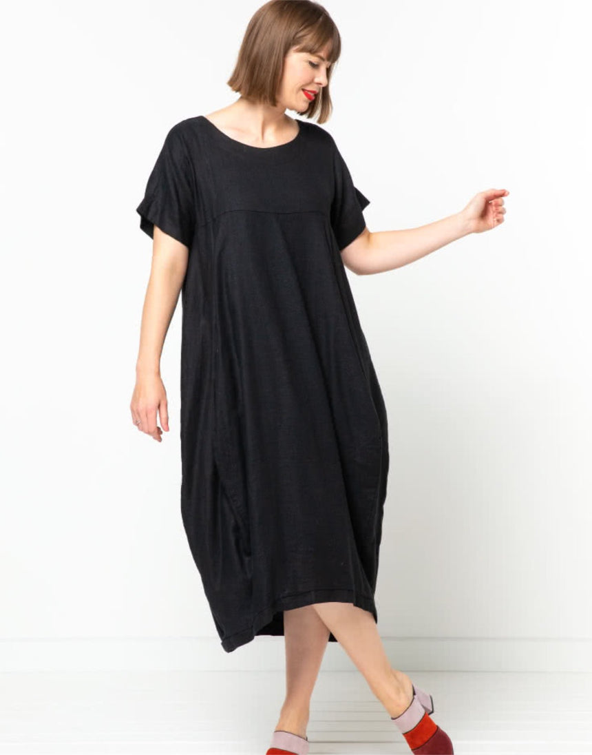 Sydney Designer Dress Sewing Pattern, Style Arc