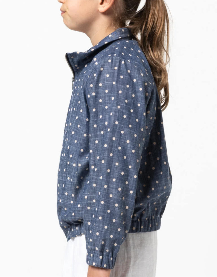 Teddy Kids Jacket Sewing Pattern, Style Arc