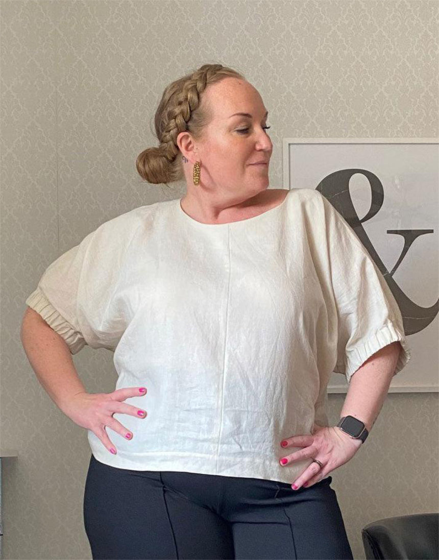 Cuff Top Sewing Pattern, The Assembly Line