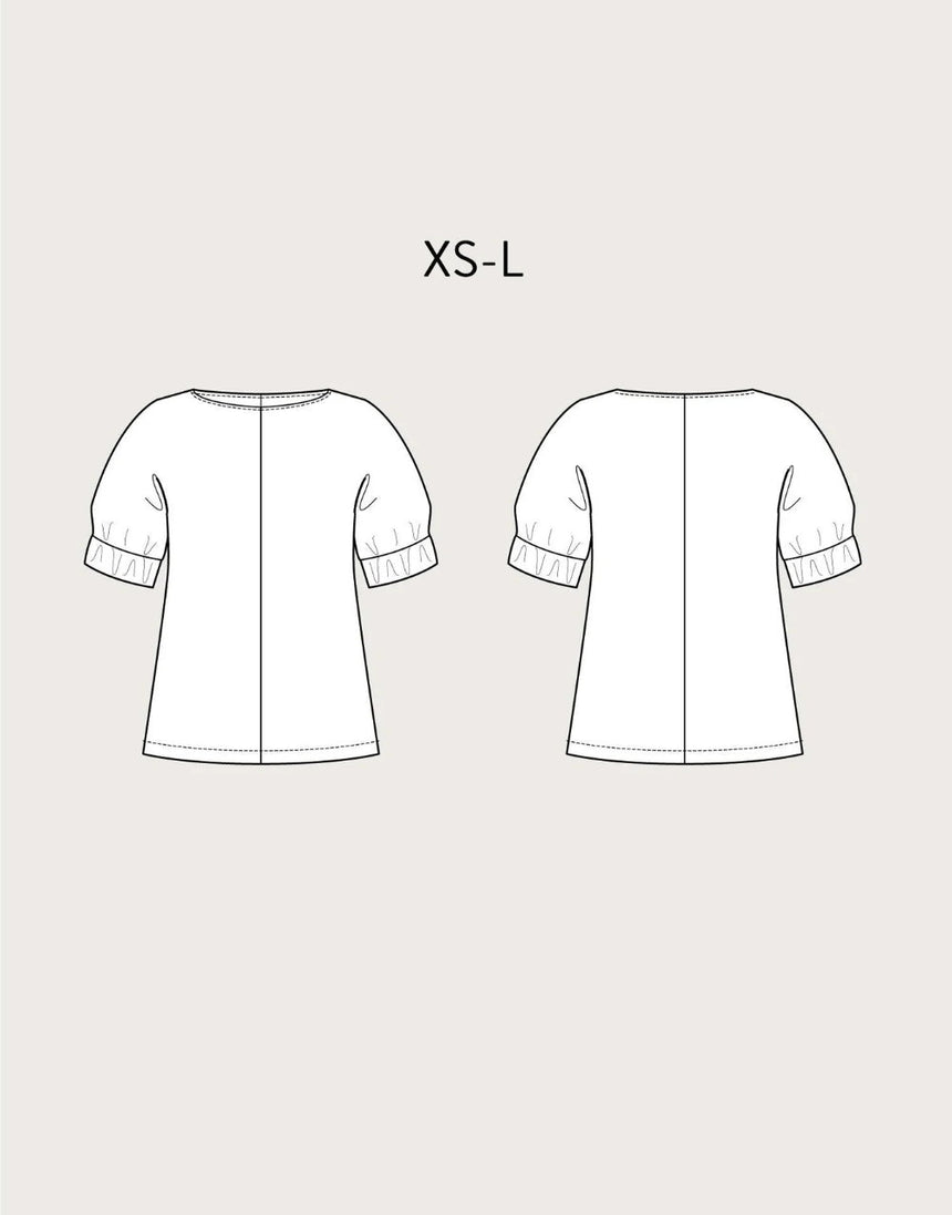 Cuff Top Sewing Pattern, The Assembly Line