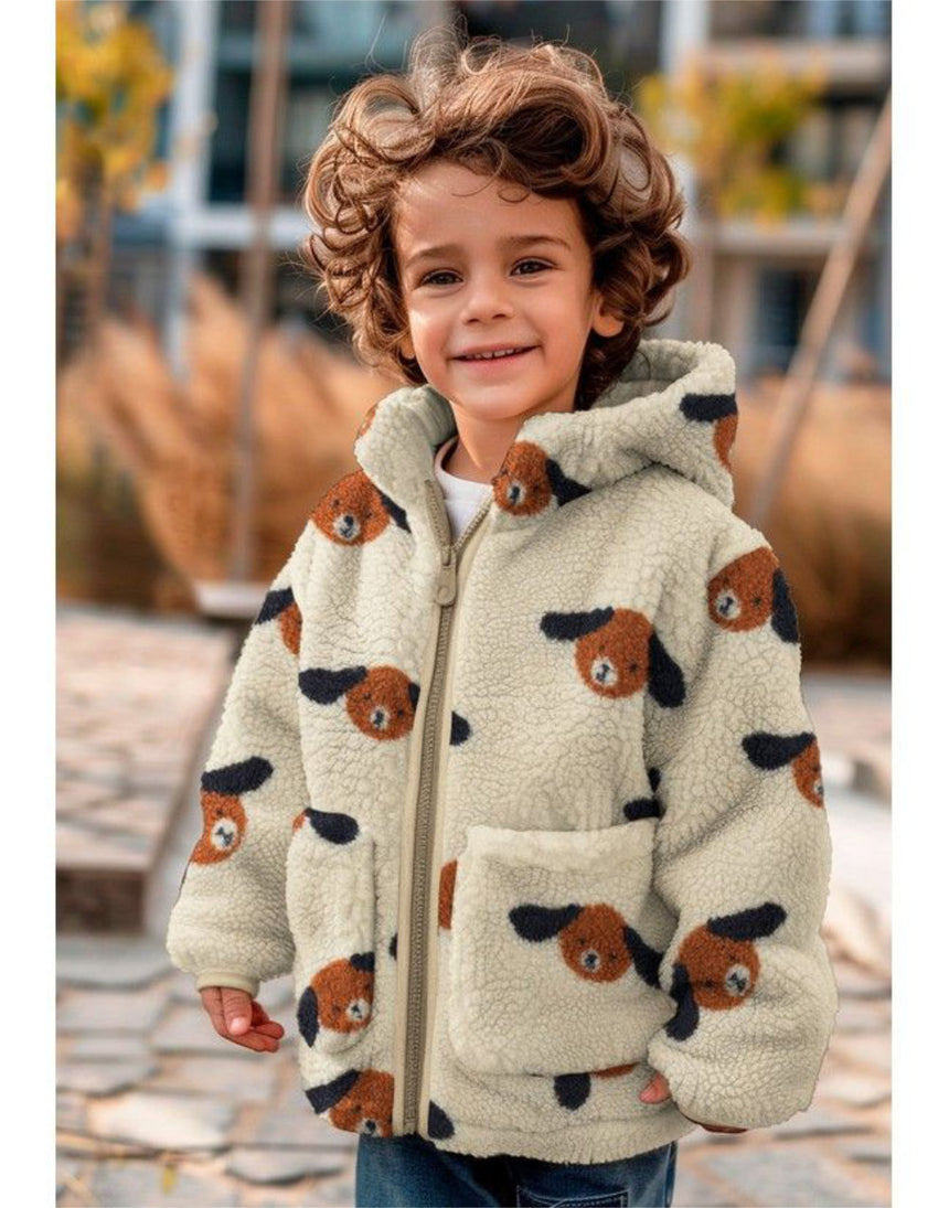 Puppy Teddy Fleece Fabric