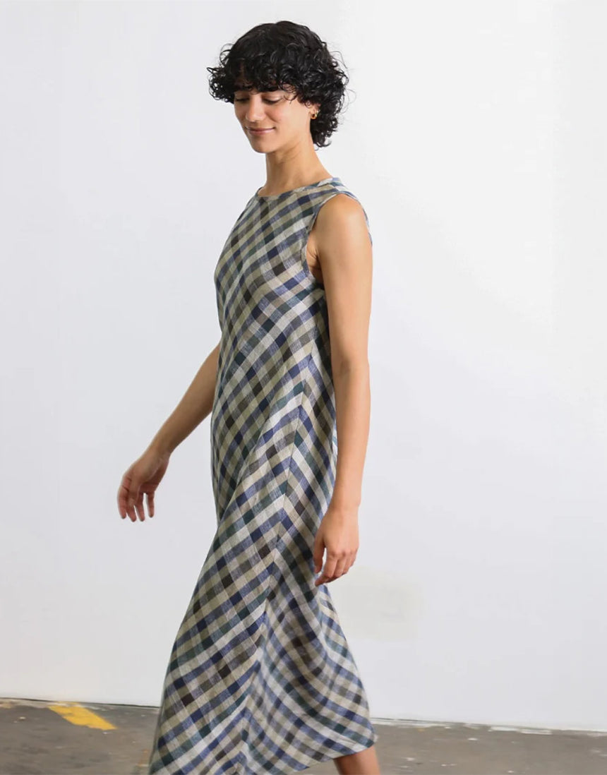 Alessi Bias Dress Sewing Pattern, Tessuti