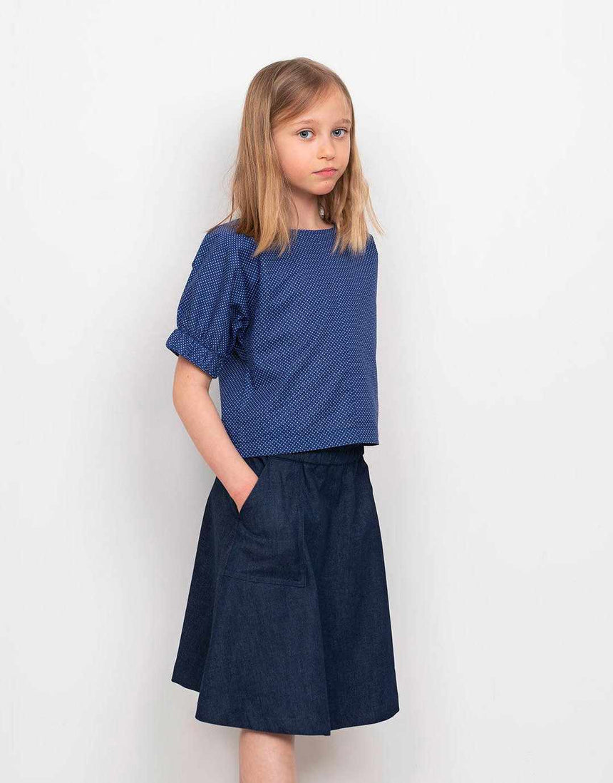 Cuff Top Sewing Pattern, The Assembly Line