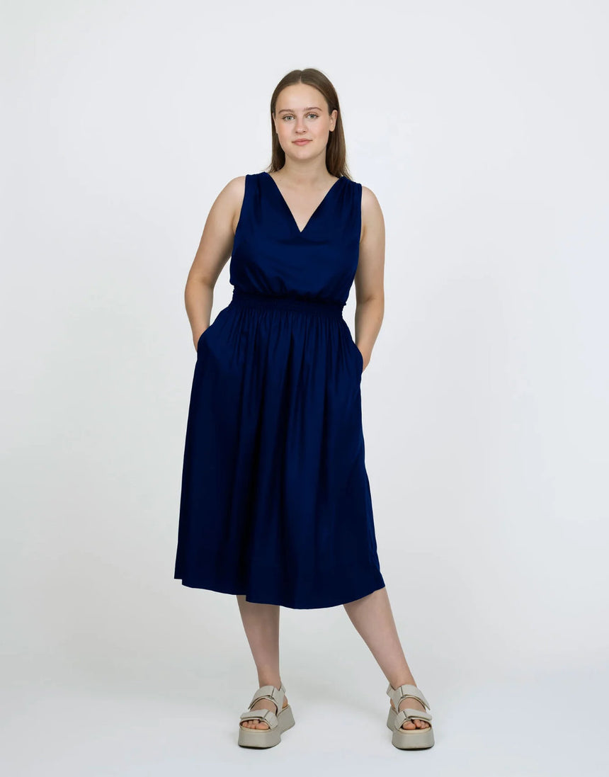 Smocked Dress Sewing Pattern, The Assembly Line