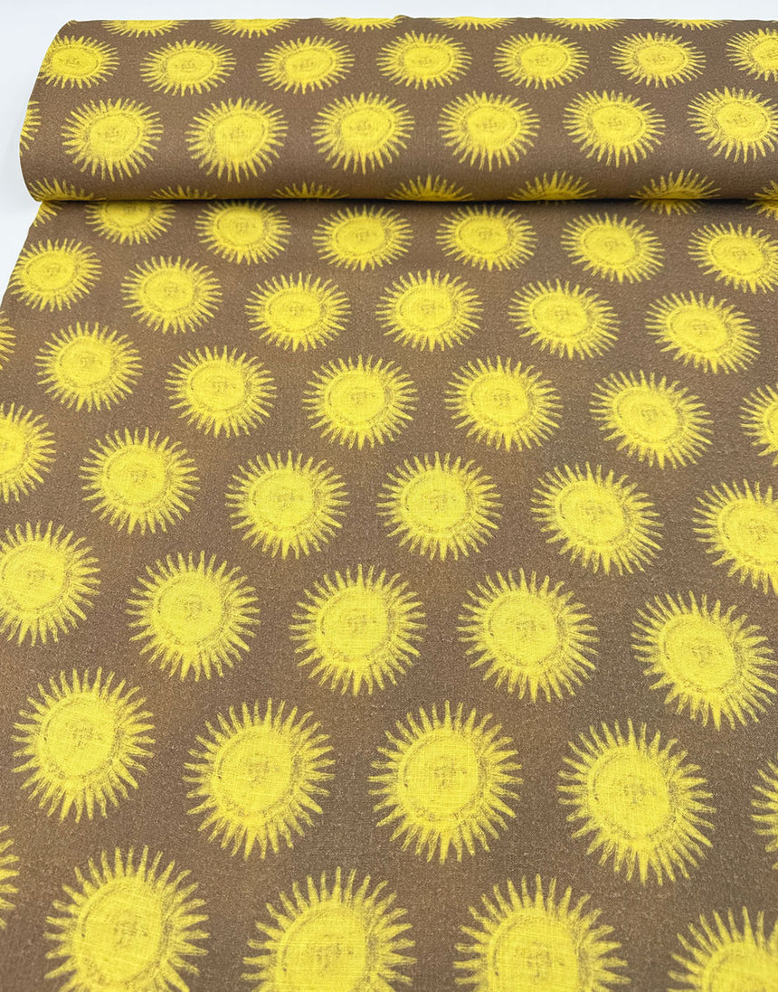 Golden Sun Viscose Fabric