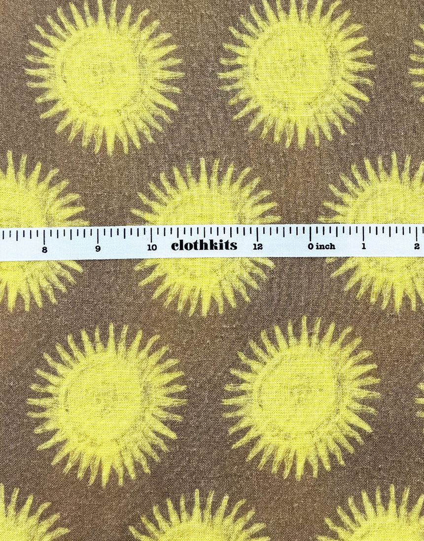 Golden Sun Viscose Fabric