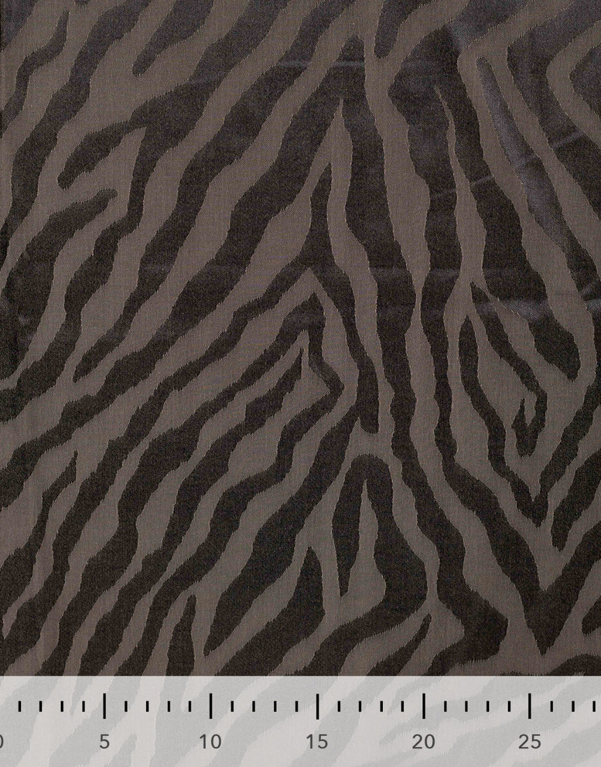Zebra Shadow Viscose Jacquard Fabric
