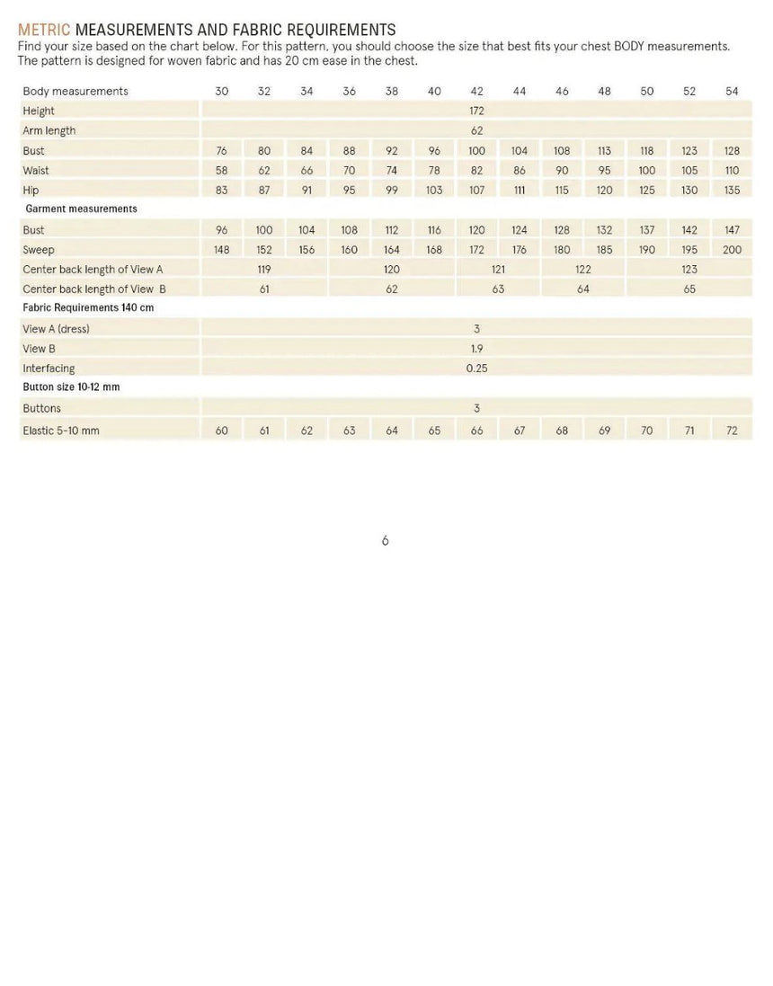 Balka Dress Sewing Pattern, Wardrobe by Me
