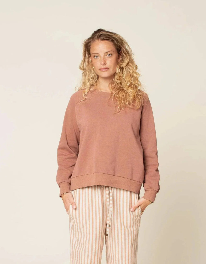 Bloom Boxy Raglan Sweatshirt Complete Dressmaking Kit, Wardrobe by Me