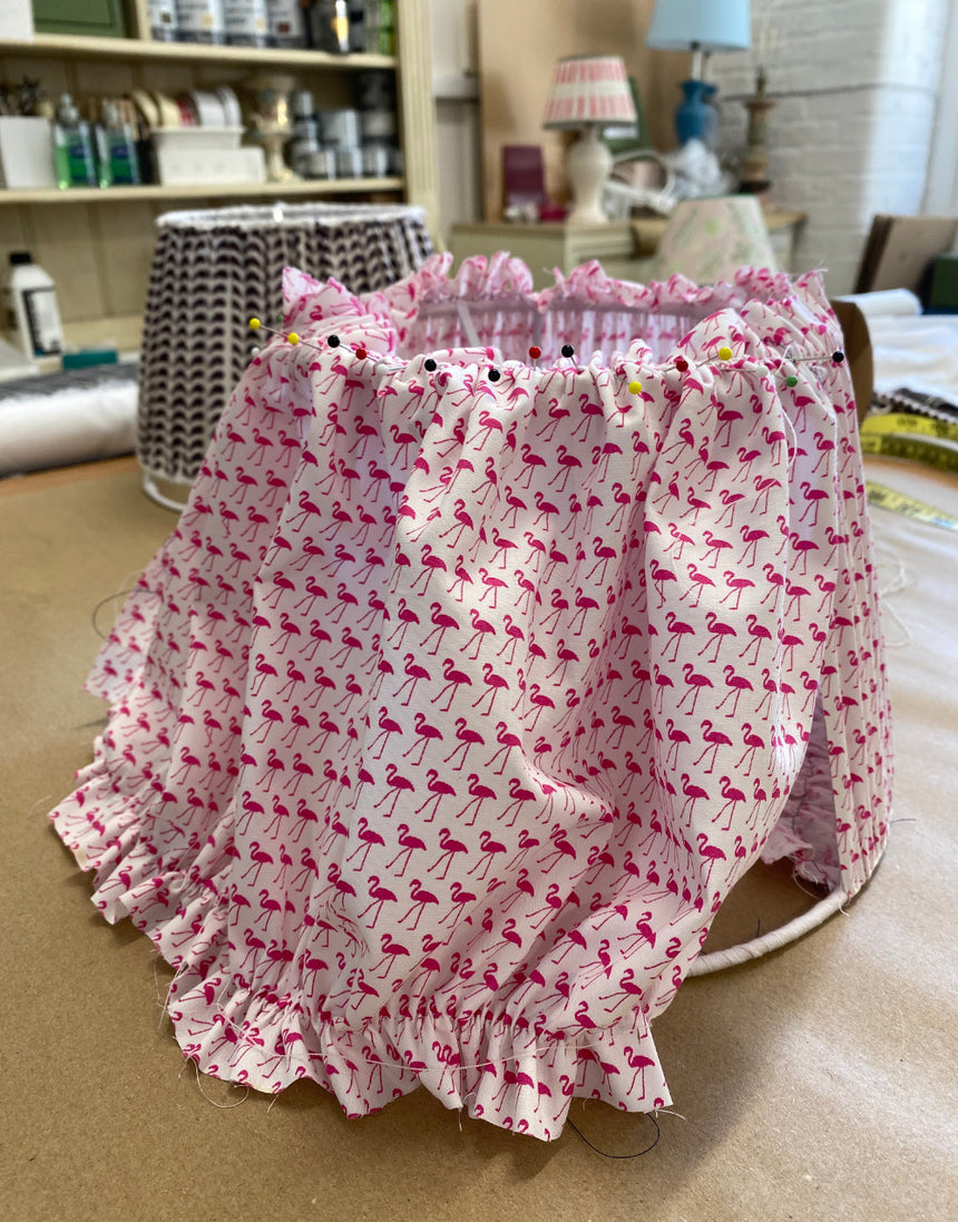 Gathered Lampshade Workshop (2 Days) | Chichester Craft & Sewing Courses