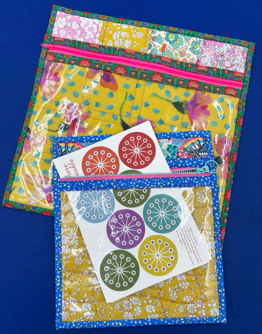 Liberty Quilted Pouch Workshop with Sewing Tracy | Chichester Sewing Course