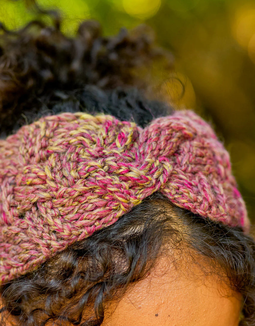 Astra Scarf & Headband Single Printed Crochet Pattern, West Yorkshire Spinners