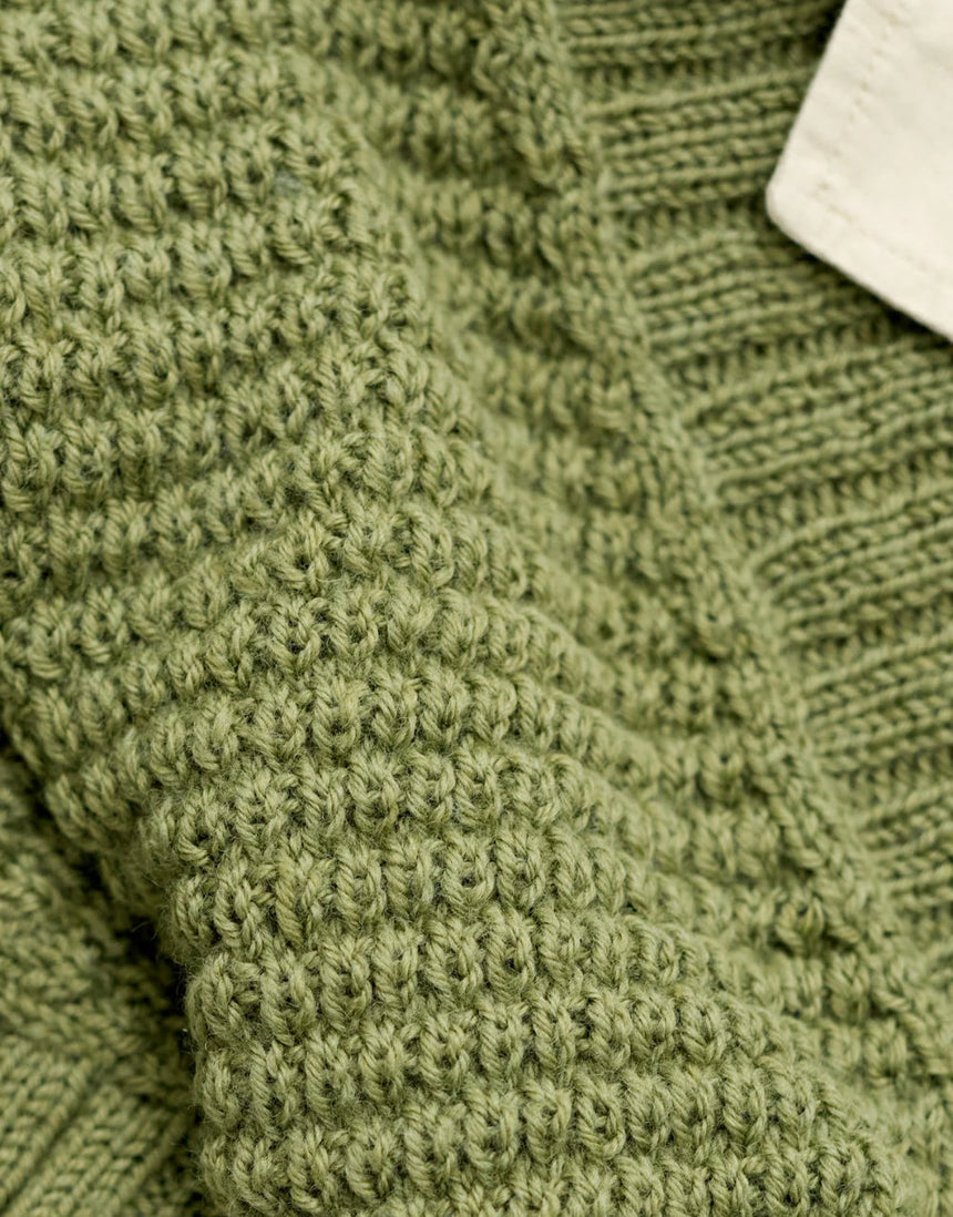 Sophie Ladies Textured Waistcoat Pattern, Bo Peep DK Yarn