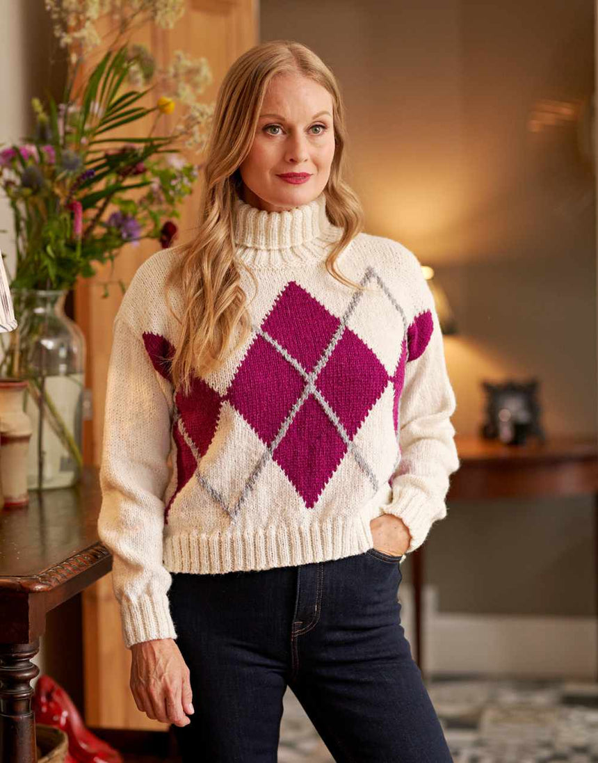 ColourLab Aran Life & Style Knitting Pattern Book