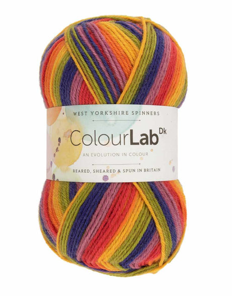 West Yorkshire Spinners Yarn & Wool Technicolour ColourLab DK Yarn, West Yorkshire Spinners 5053682188912