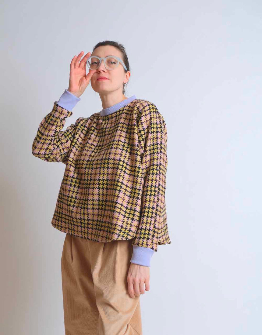 Jumper Zero Waste Sewing Pattern PDF Immediate Download, Birgitta Helmersson
