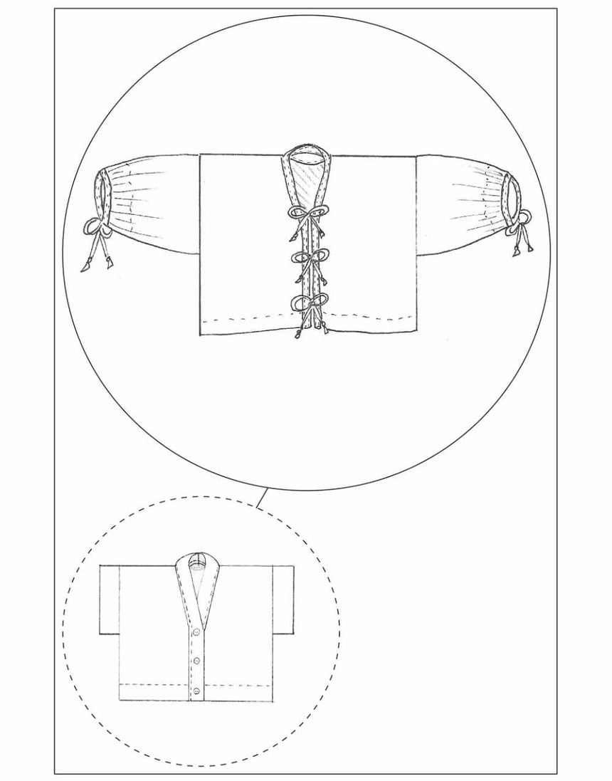 Bow Top Hack PDF Immediate Download - for ZW Cropped Shirt, Birgitta Helmersson