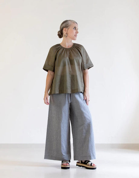 Pattern Fantastique Tops Shirts & Blouses Calyx Smock Sewing Pattern, Pattern Fantastique 12850