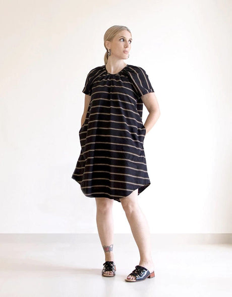 Pattern Fantastique Tops Shirts & Blouses Calyx Smock Sewing Pattern, Pattern Fantastique 12850