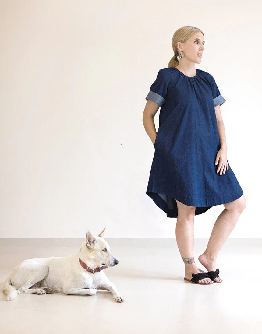 Pattern Fantastique Tops Shirts & Blouses Calyx Smock Sewing Pattern, Pattern Fantastique 12850