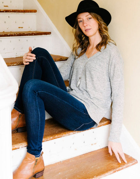 Sew House Seven Tops Shirts & Blouses Tabor V-Neck Sewing Pattern, Sew House Seven 869174000076 869174000076