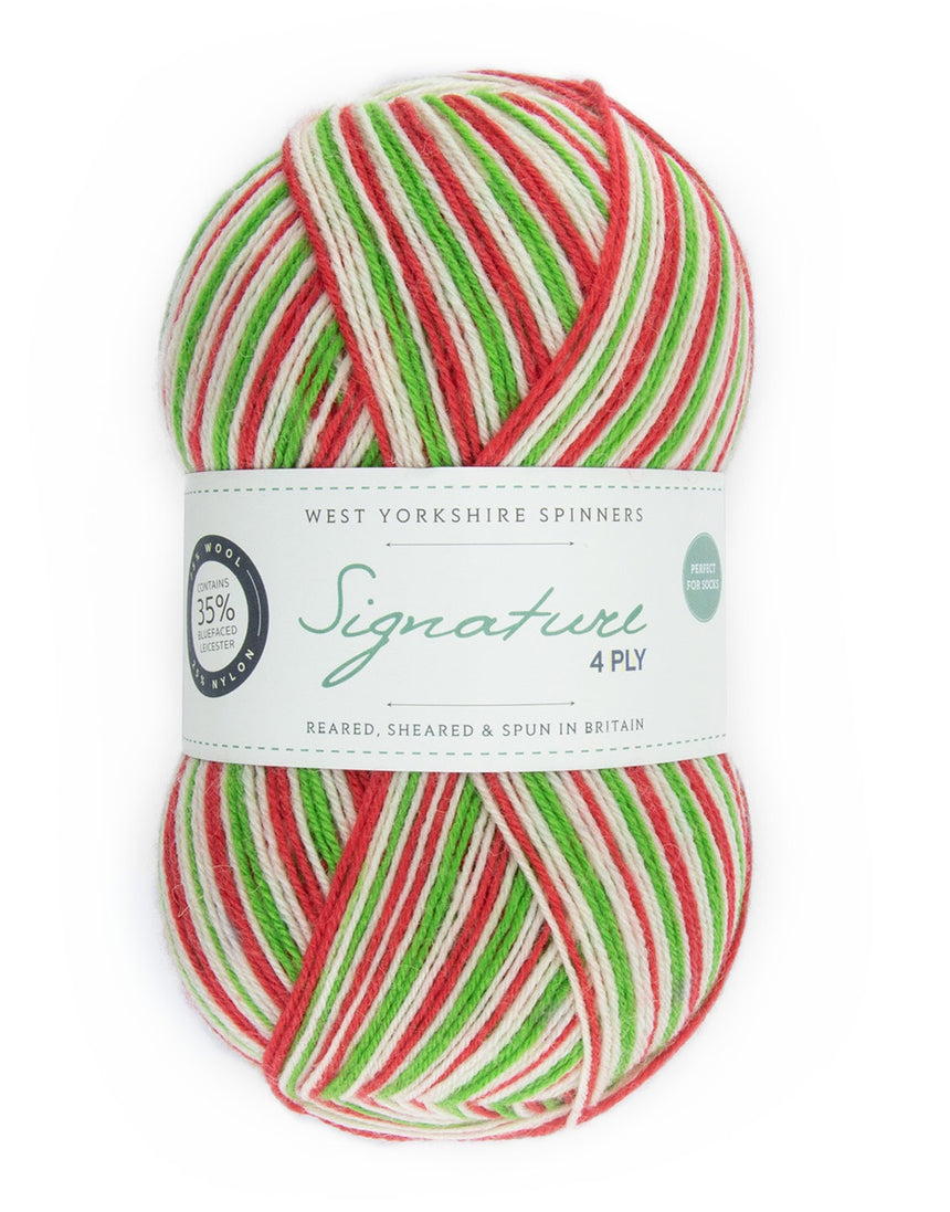 Signature 4ply Christmas Yarn, West Yorkshire Spinners