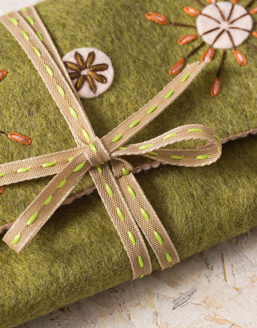 Corinne Lapierre Embroidery Sewing Roll Embroidered Felt Craft Kit by Corinne Lapierre 0600209370906 608603782868