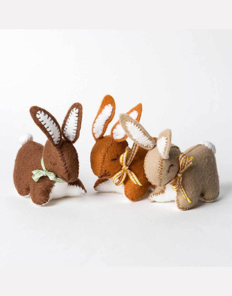 Corinne Lapierre Felt Craft Bunnies Felt Craft Kit by Corinne Lapierre 600209370784 600209370784