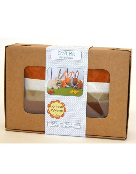 Corinne Lapierre Felt Craft Bunnies Felt Craft Kit by Corinne Lapierre 600209370784 600209370784