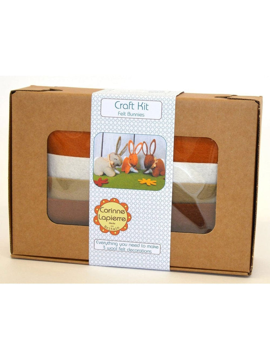 Corinne Lapierre Felt Craft Bunnies Felt Craft Kit by Corinne Lapierre 600209370784 600209370784