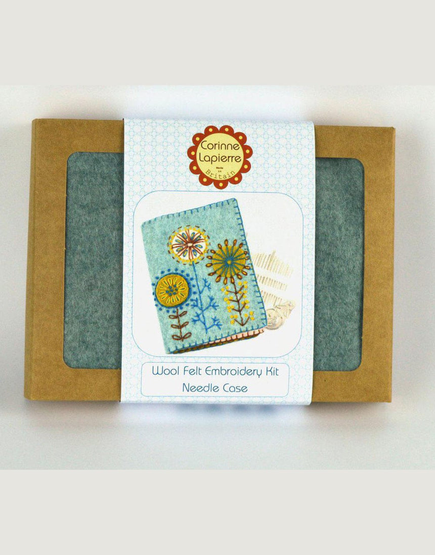 Corinne Lapierre Embroidery Needle Case Embroidered Felt Craft Kit by Corinne Lapierre 0608603782660 608603782660