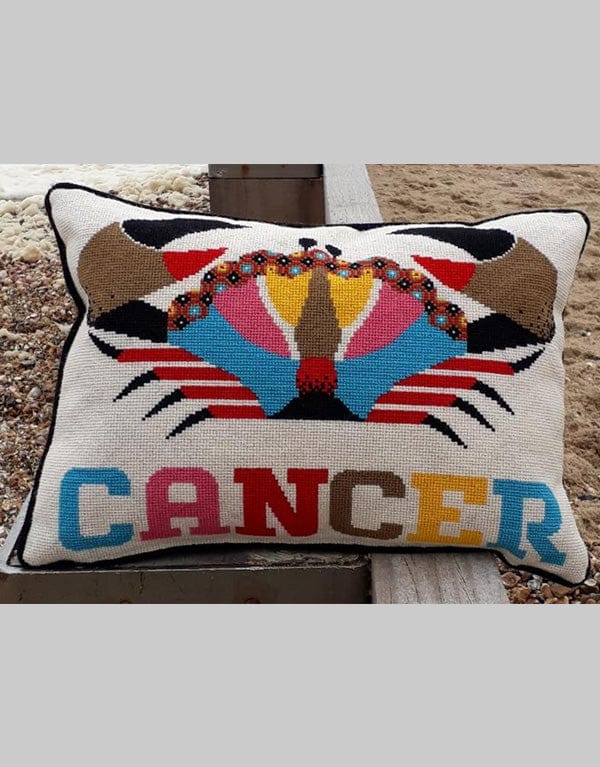Emily Peacock Cross Stitch Cancer Star Sign Emily Peacock Counted Cross Stitch Kit