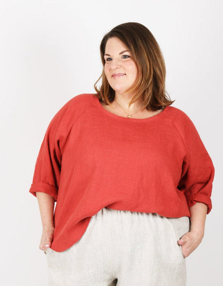 Sew House Seven Tops Shirts & Blouses Remy Raglan Top Sewing Pattern, Sew House Seven 850008674037 850008674037