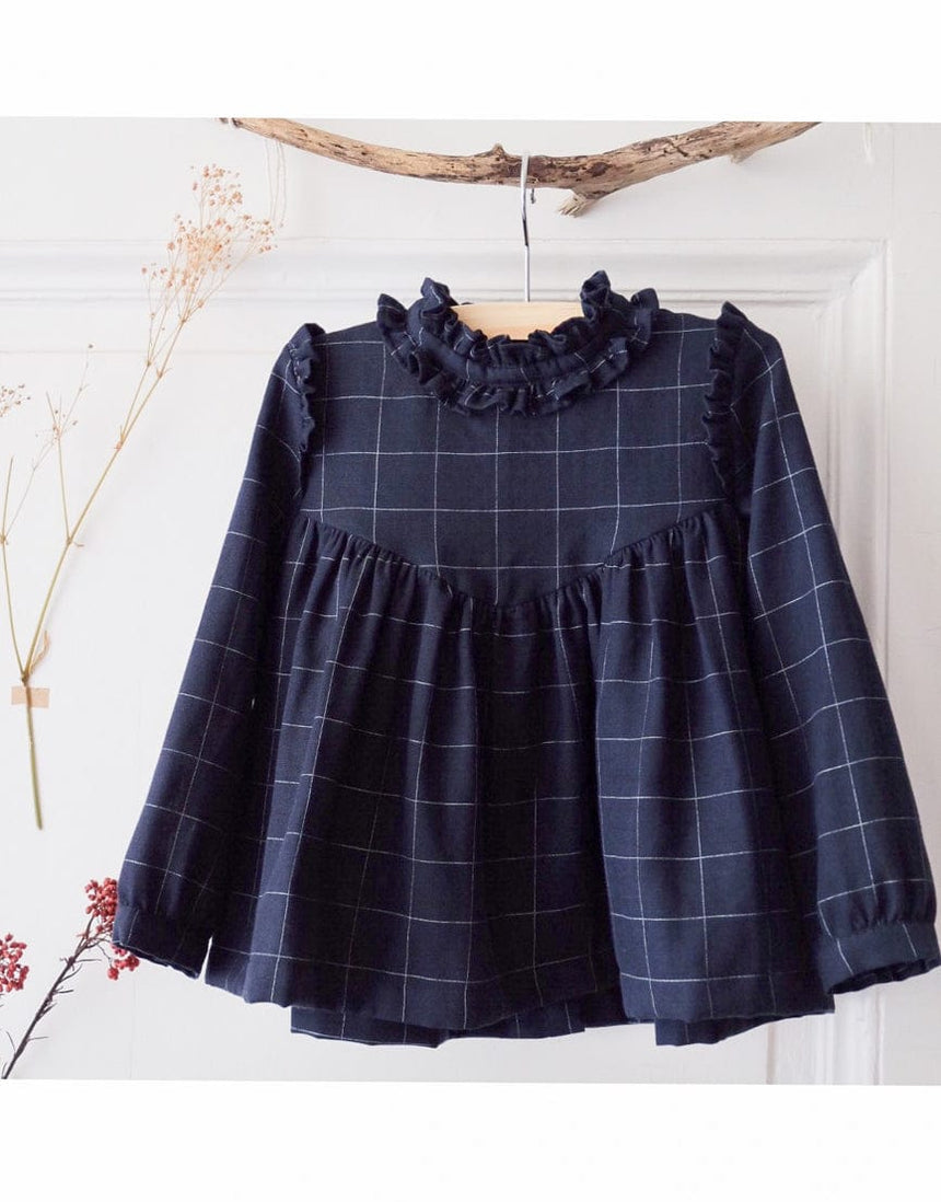 Ikatee Children's Clothing Louise Blouse & Dress Sewing Pattern (3y - 12), Ikatee 3760278990669