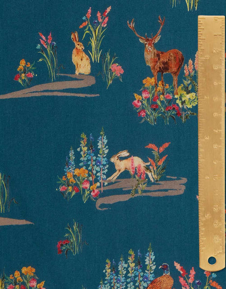 Liberty Fabrics Liberty Fabrics Tana Lawn® CC22: Liberty Travels Liberty Fabrics Tana Lawn® Highland Meadow B 12534