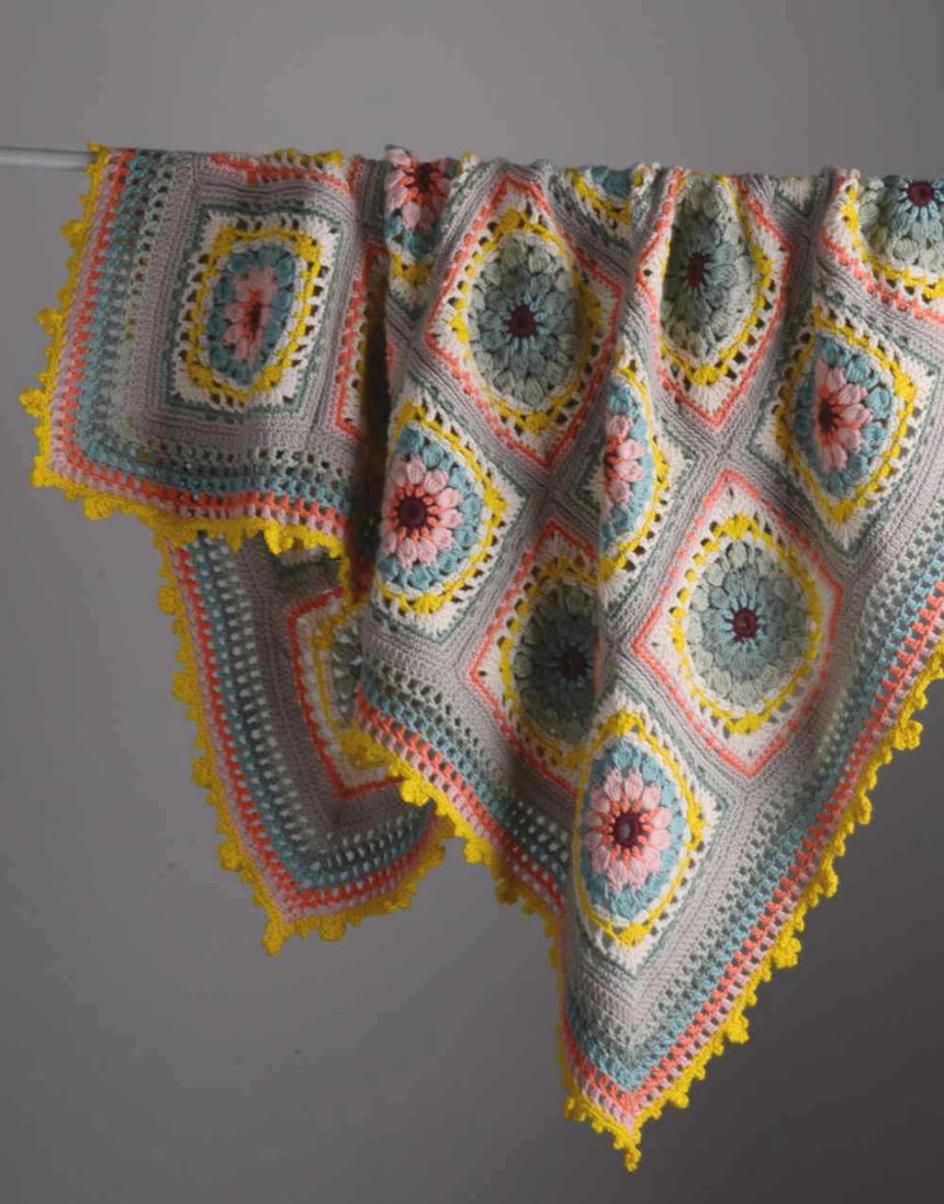 Tutti Frutti Blanket Crochet Kit, Mrs Moon