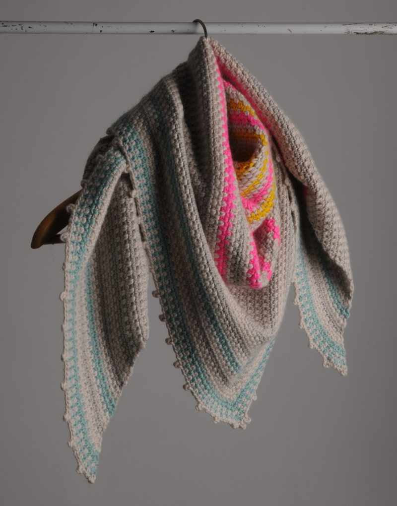 Ice Dreams Shawl Crochet Kit, Mrs Moon