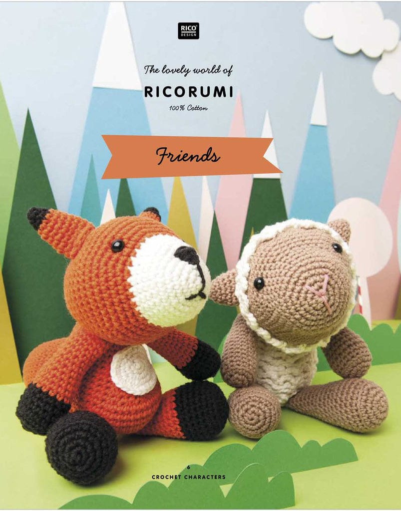Rico Crochet Patterns Ricorumi Crochet Friends Pattern Book, Rico 4050051563715 4050051563715