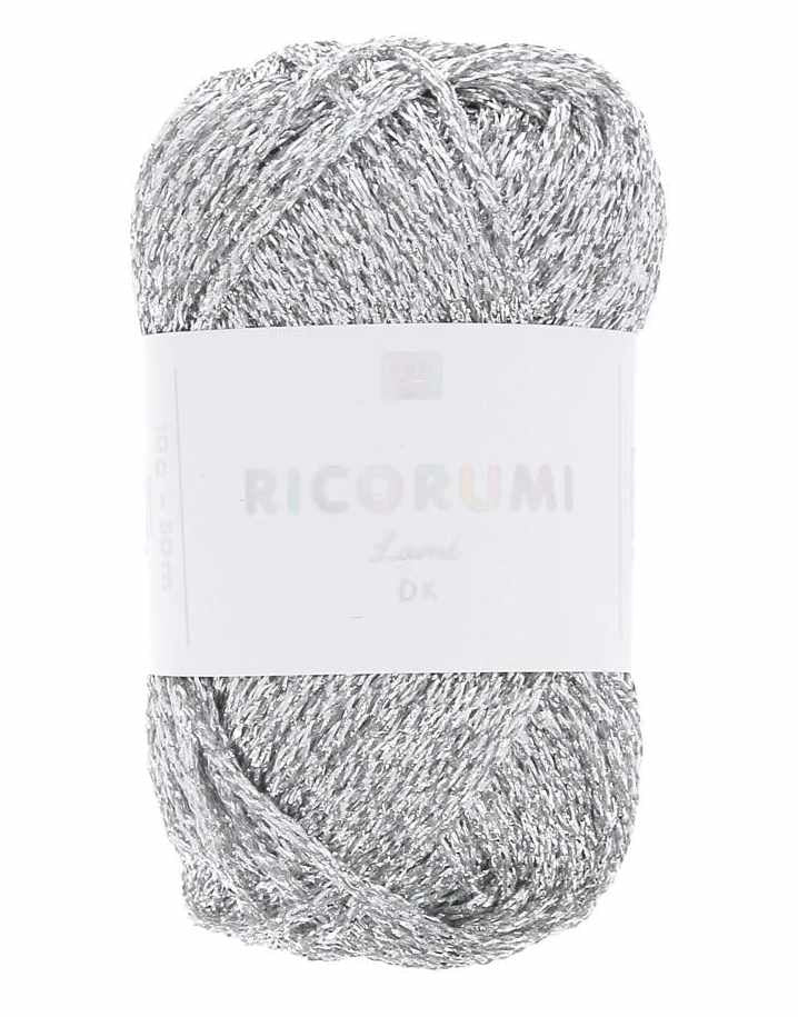 Glittery Sparkly Ricorumi Lamé Yarn, Rico