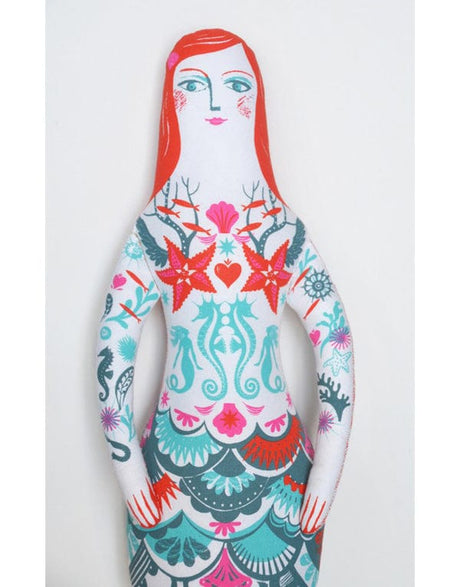 Sarah Young Sewing Kits Meryl the Mermaid Tea Towel / Cut & Sew Kit by Sarah Young 10992