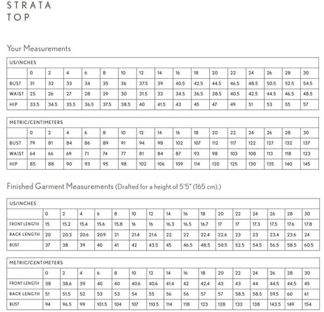 Sew Liberated Tops Shirts & Blouses Strata Top Sewing Pattern, Sew Liberated 853845002339 853845002339