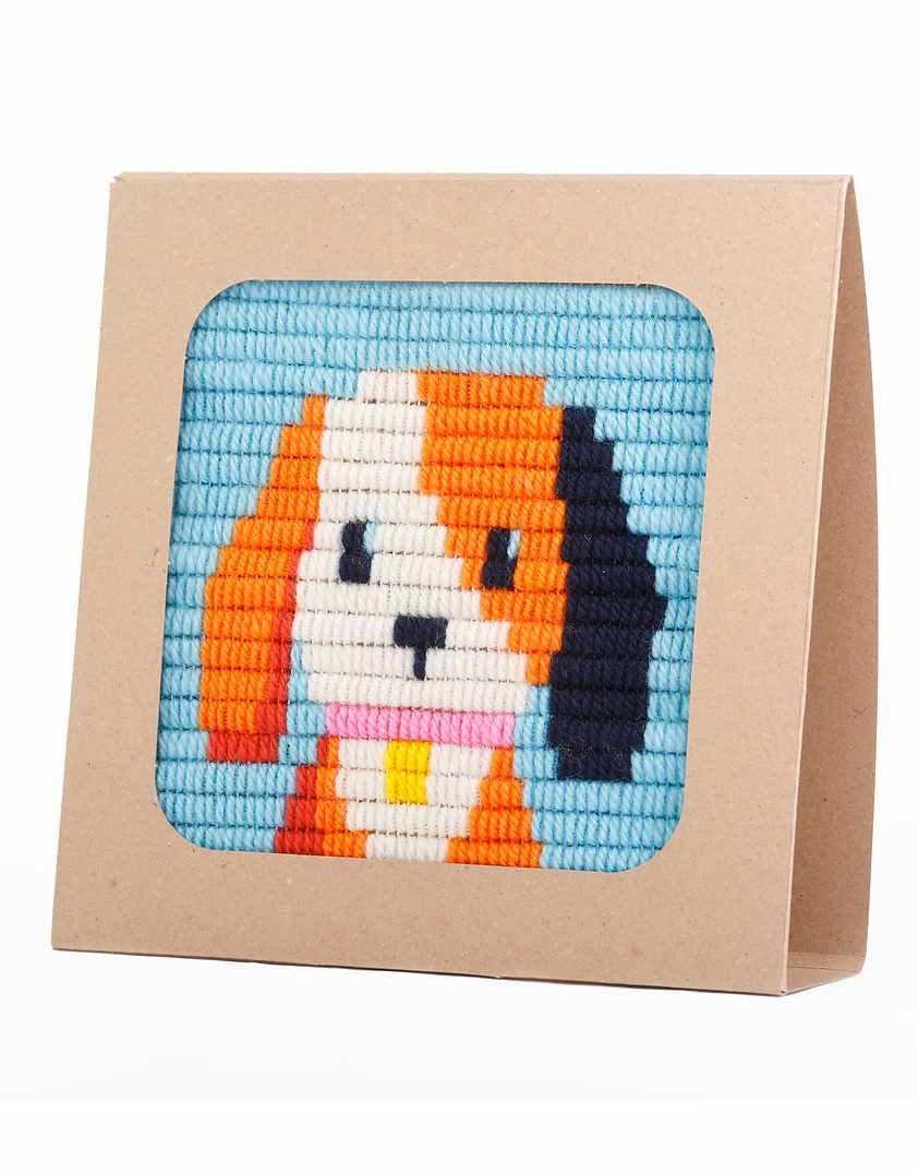 Sozo Children's Craft Kits Puppy Needlepoint Kit, Sozo DIY 0608631393012 608631393012