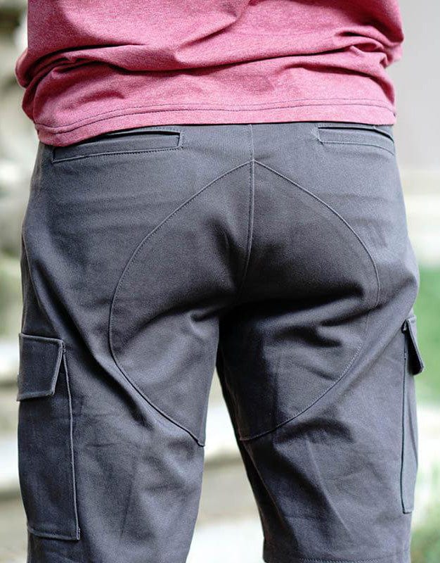 Wardrobe by Me Trousers & Shorts Cargo Shorts, Wardrobe by Me Men's Sewing Pattern 31100