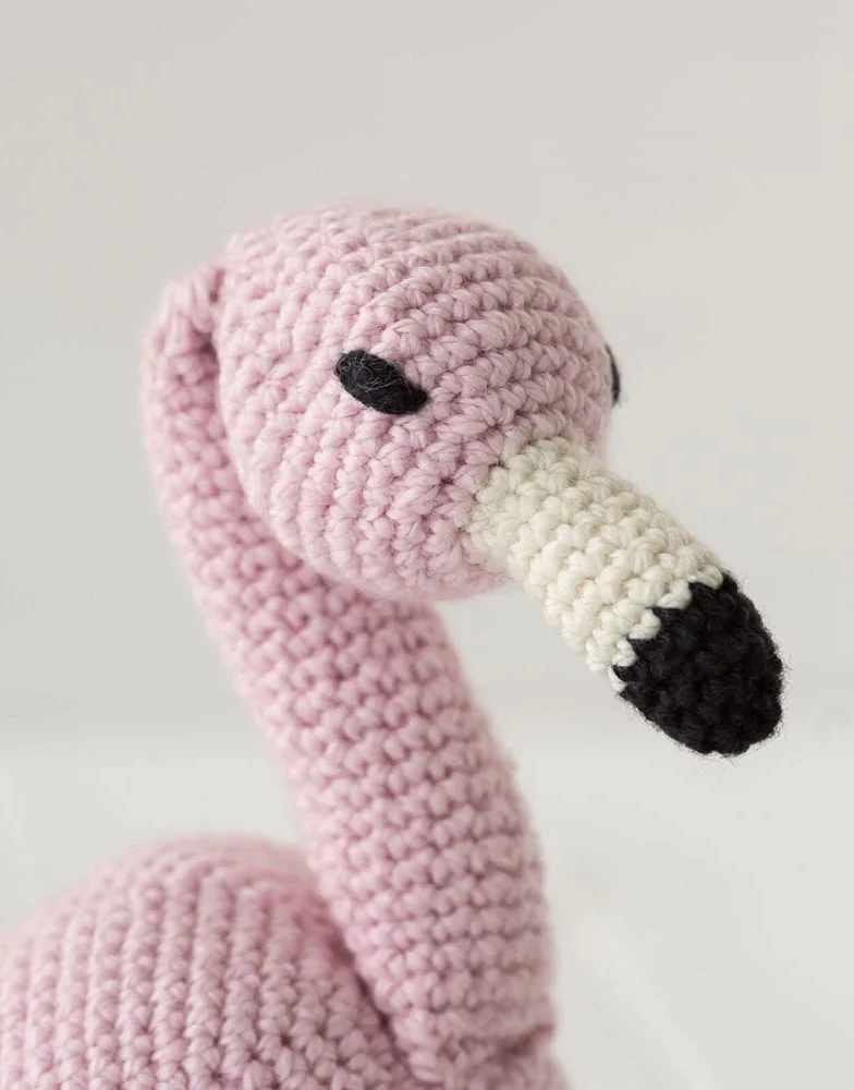 Wool Couture Crochet Kit Eliza the Flamingo Crochet Kit, Wool Couture 5060656944450 5060656944450